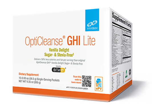 OptiCleanse® GHI Lite Vanilla Delight Sugar- & Stevia-Free 10 Servings