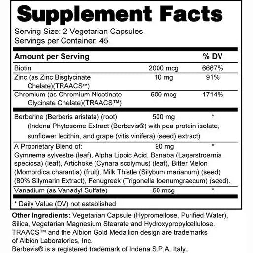 Blood Sugar Redox