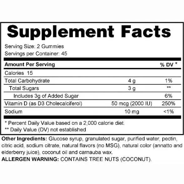 Vitamin D-3 Gummies