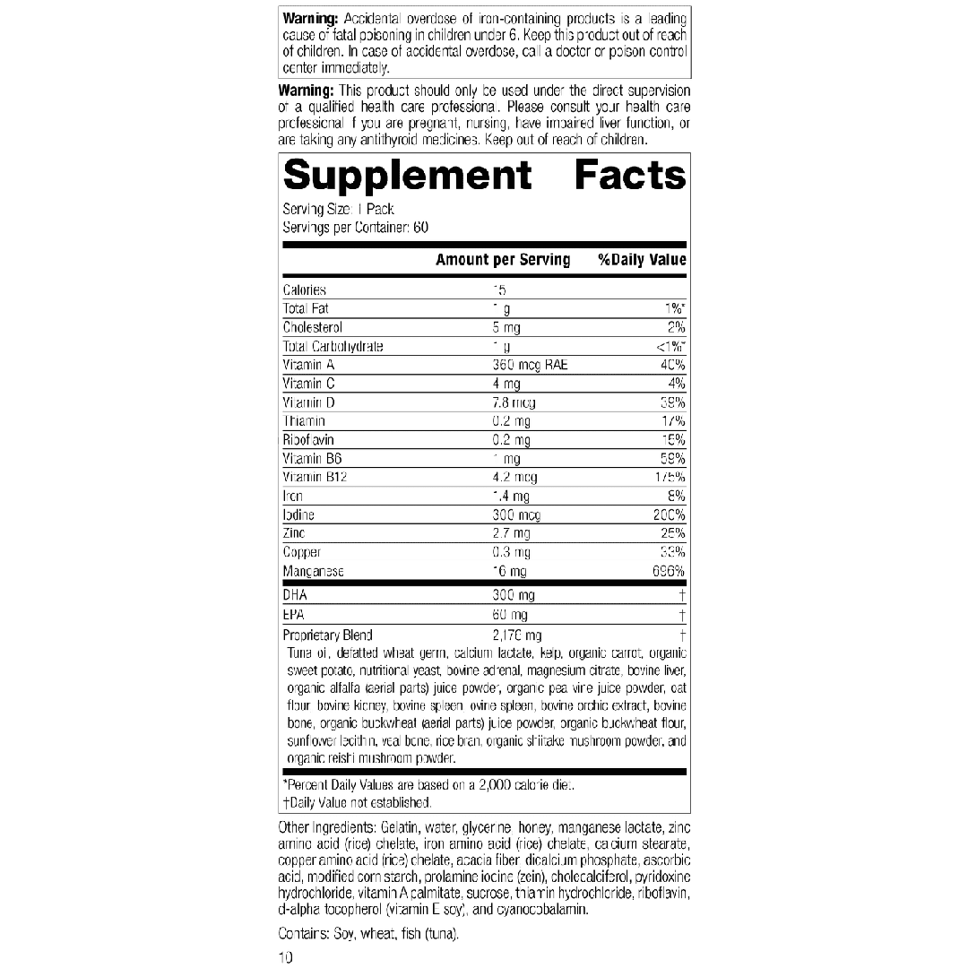 Daily Fundamentals - General Health (60 Packs)