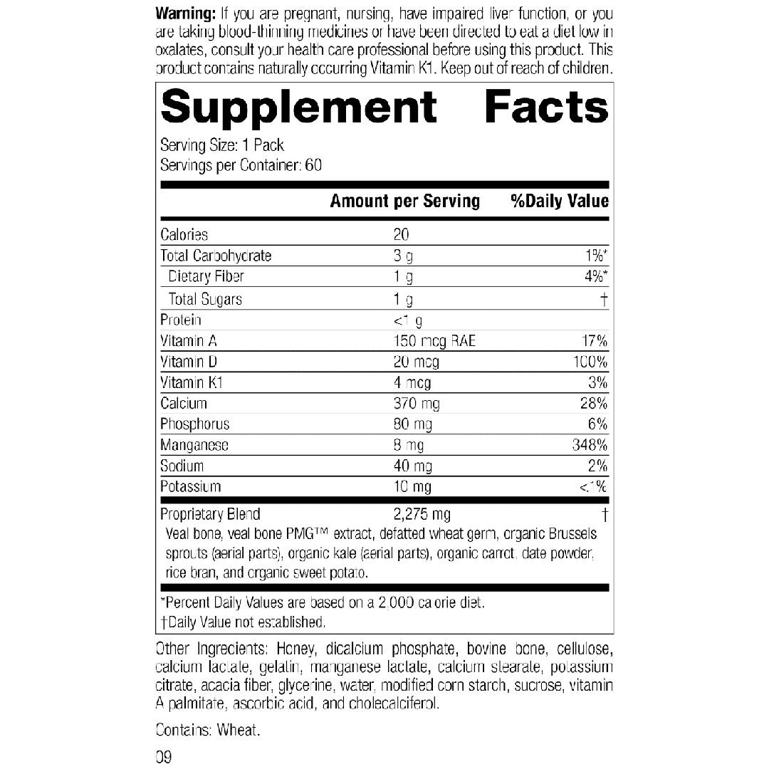 Daily Fundamentals - Bone Health (60 Packs)